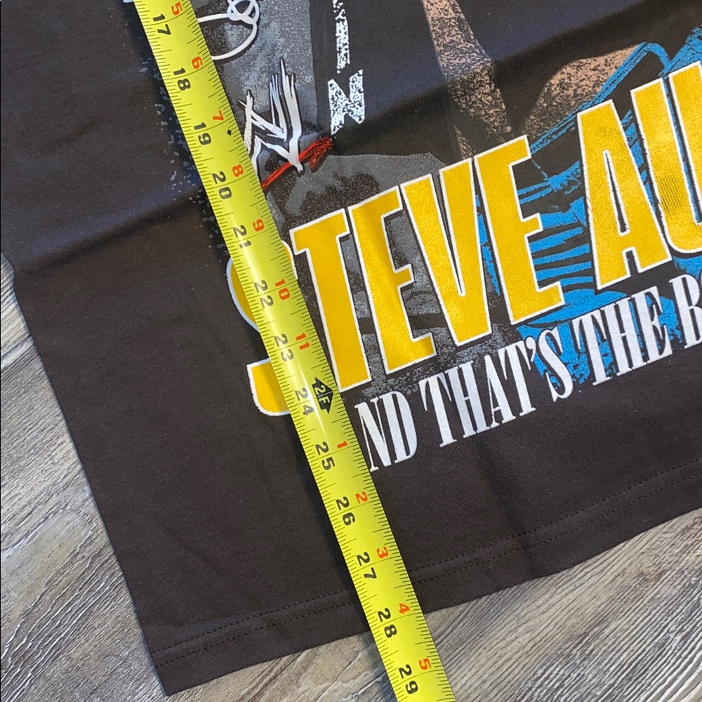 NWT Mens M Stone Cold Steve Austin Throwback Tee - Picture 5 of 7